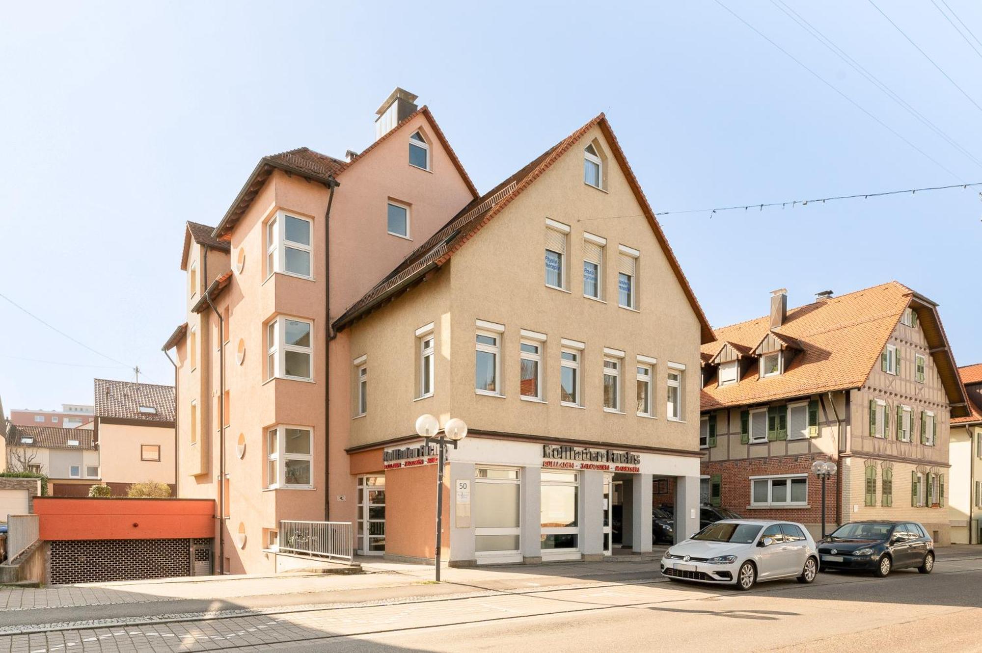 Helle Zentrumsnahe Familienfreundliche Ferienwohnung Fellbach Exterior photo